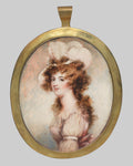 Portrait of a Young Woman by James Nixon - Classic Art canvas print