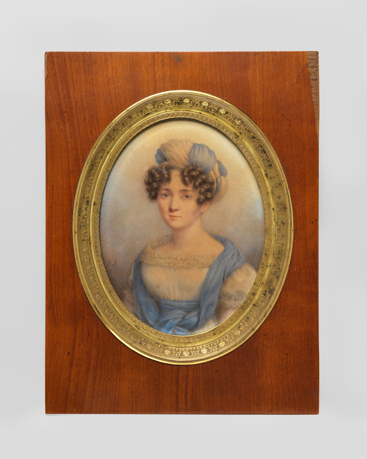 Portrait of a Woman by Rudolphe Bel - Classic Art canvas print