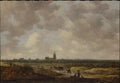A View of The Hague from the Northwest by Jan van Goyen - Classic Art canvas print