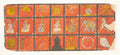 Symbols of the Chakravartin Folio from a Digambara Manuscript, Possibly the Shalibhadra by  - Watercolor canvas print