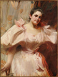 Frieda Schiff 18761958, Later Mrs. Felix M. Warburg by Anders Zorn - Oil Painting canvas print