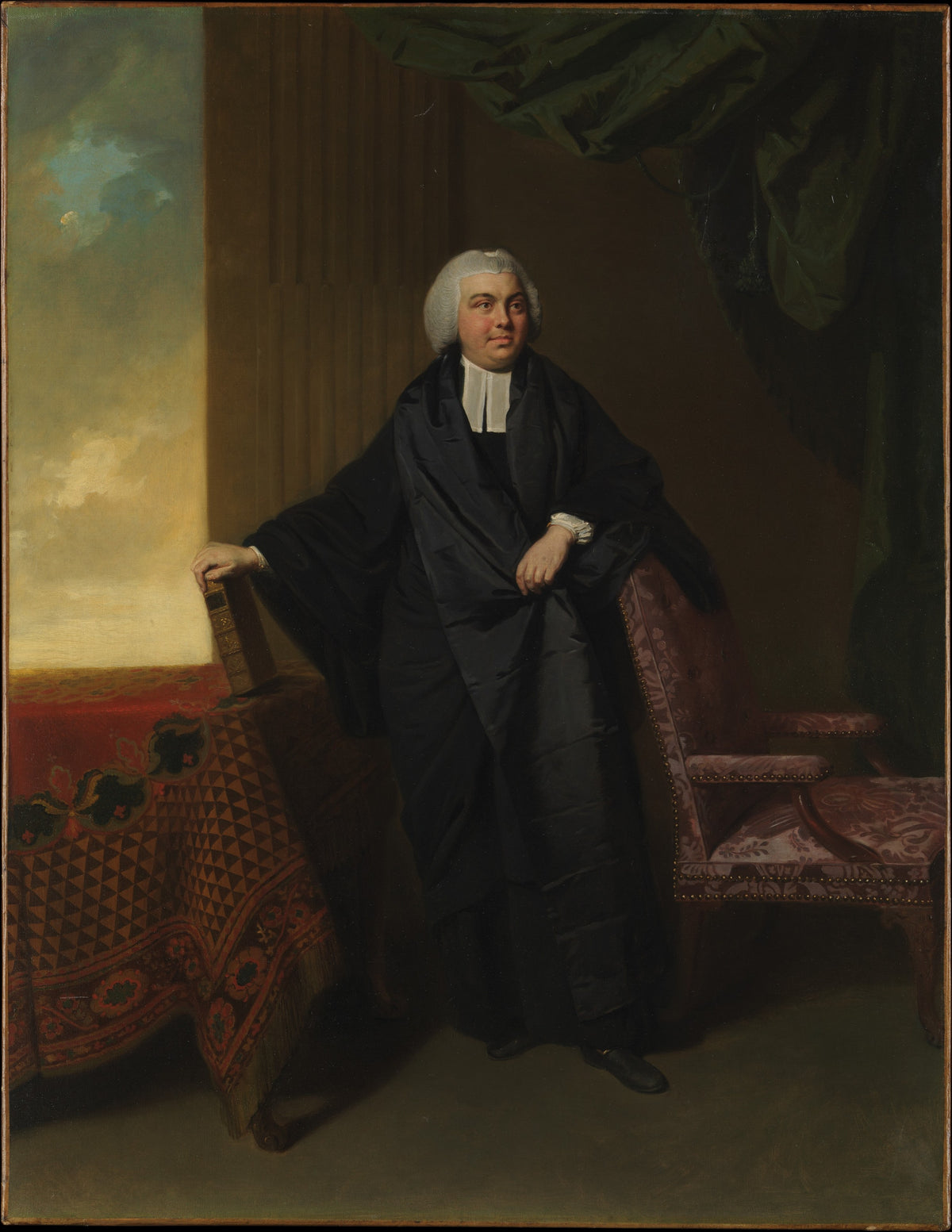 The Reverend Philip Cocks 17351797 by Johan Joseph Zoffany - Oil Painting canvas print