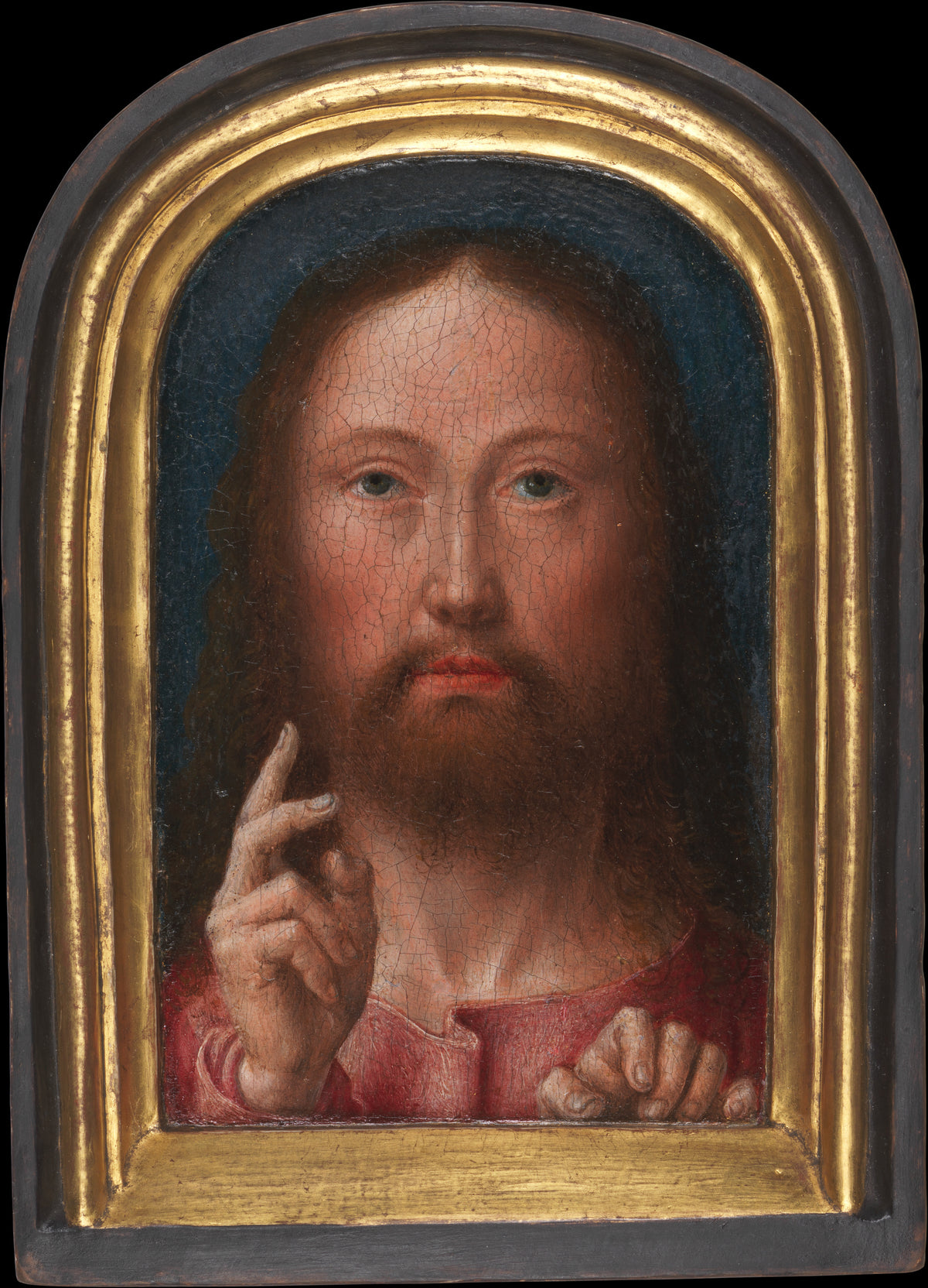 Christ Blessing by Gerard David - Classic Art canvas print