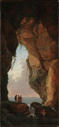 The Mouth of a Cave by Hubert Robert - Oil Painting canvas print
