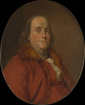 Benjamin Franklin 17061790 by Joseph Siffred Duplessis - Oil Painting canvas print