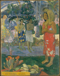 Ia Orana Maria Hail Mary by Paul Gauguin - Post-Impressionist canvas print