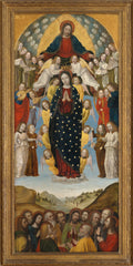 The Assumption of the Virgin by Bergognone (Ambrogio di Stefano da Fossano) - Classic Art canvas print