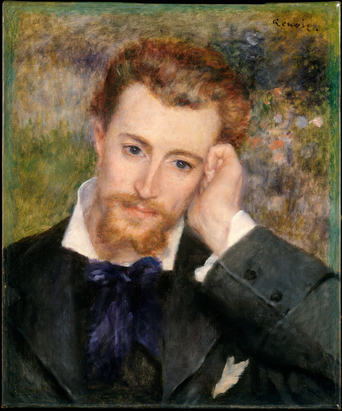 Eugne Murer Hyacinthe-Eugne Meunier, 18411906 by Auguste Renoir - Impressionist canvas print