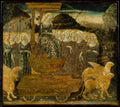 Goddess of Chaste Love by Francesco di Giorgio Martini - Tempera canvas print