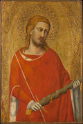 Saint Julian by Taddeo Gaddi - Tempera canvas print