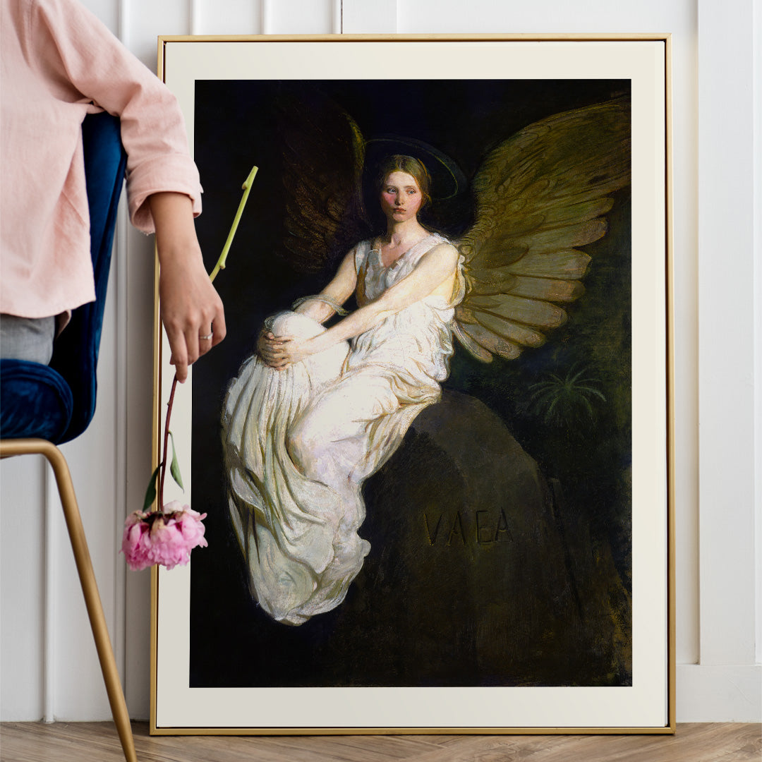 Stevenson Memorial Poster by Moryarty - Oil Painting canvas print