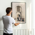 Architecture arabesque Poster by Moryarty - Oil Painting canvas print