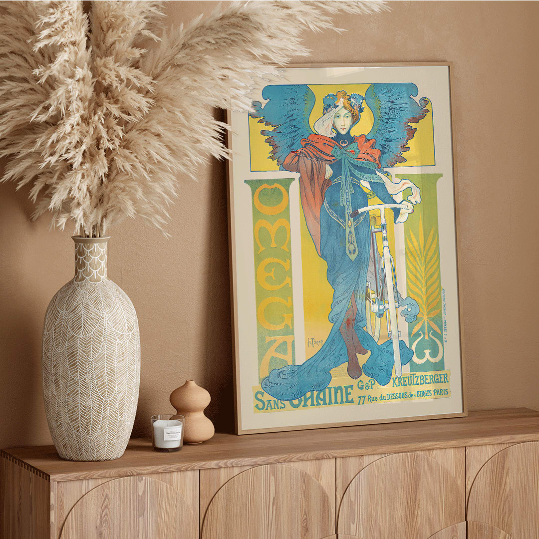 Omega Poster by Moryarty - Oil Painting canvas print