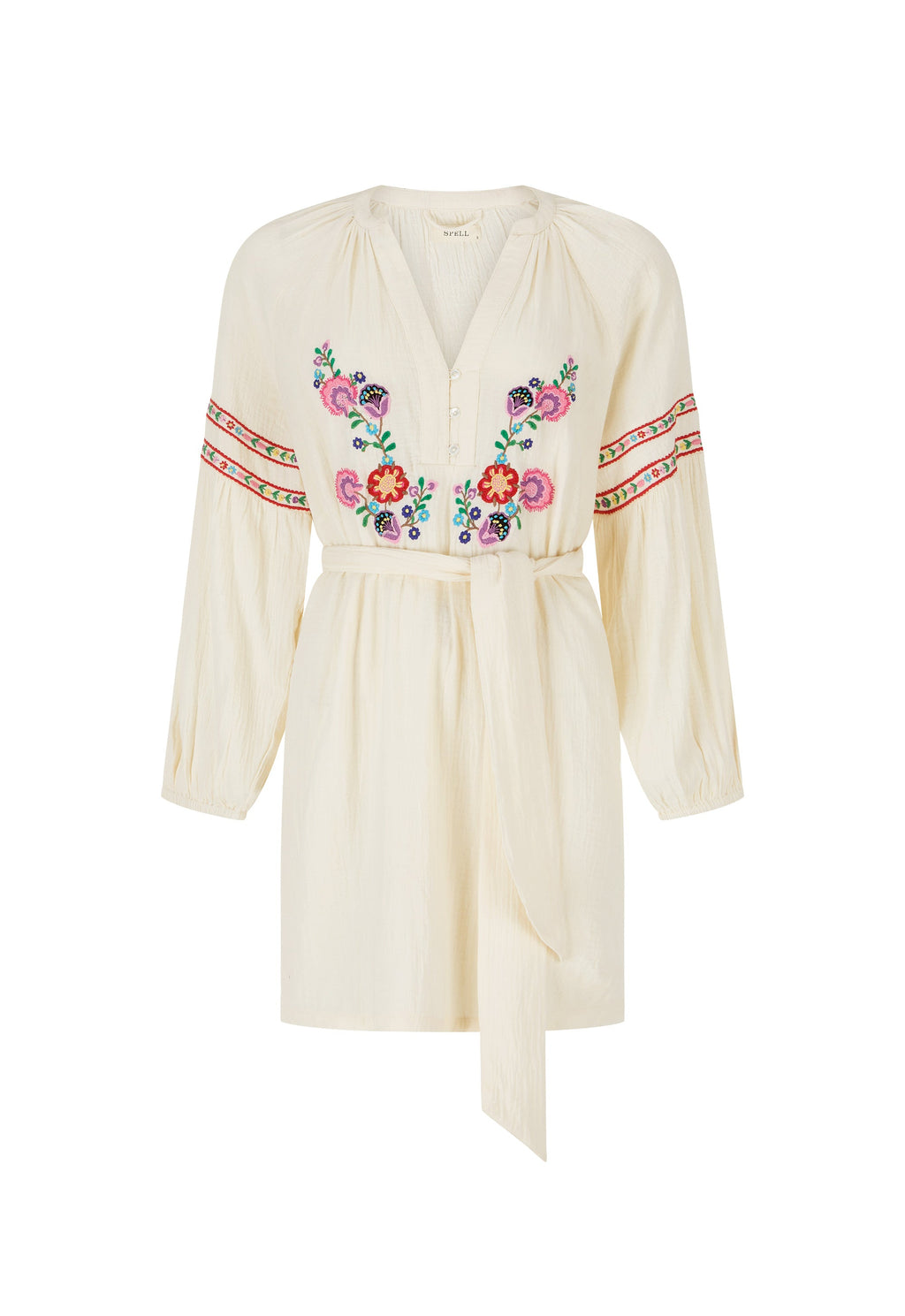 Feliz Tunic Dress - Vintage Cream