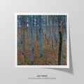 Beech Grove I  Klimt  Art Print by Without A Frame - Oil Painting canvas print