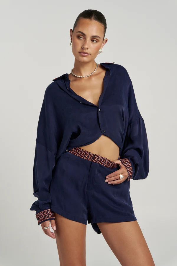 Sig LS Shirt - Navy