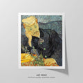 Portrait of Dr. Gachet  Van Gogh  Art Print by Without A Frame - Oil Painting canvas print