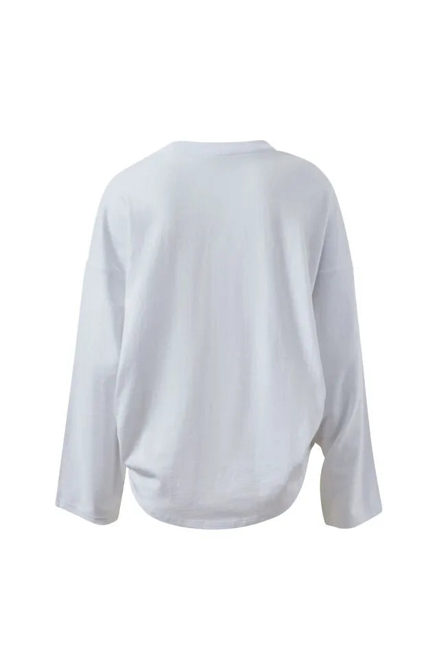 Jordi Slouchy Top - White