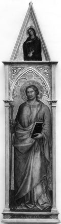 Saint James the Greater with the Virgin of the Annunciation by Martino di Bartolommeo di Biagio - Tempera canvas print