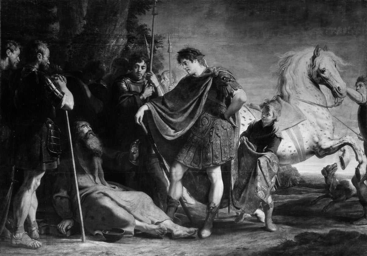 The Meeting of Alexander the Great and Diogenes by Gaspar de Crayer - Oil Painting canvas print