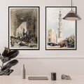 Bazar des marchands de soie Poster by Moryarty - Oil Painting canvas print