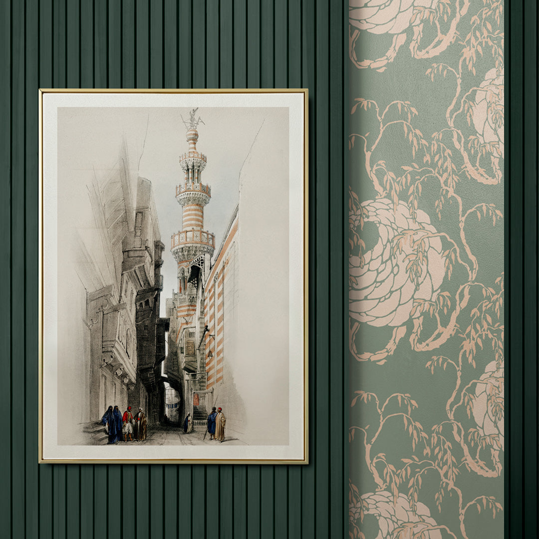 Minaret de The Rhamree Poster by Moryarty - Oil Painting canvas print