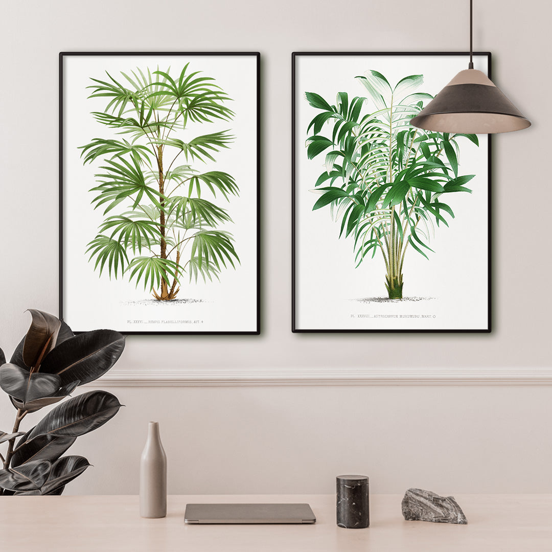 Les Palmiers 2 Poster by Moryarty - Oil Painting canvas print