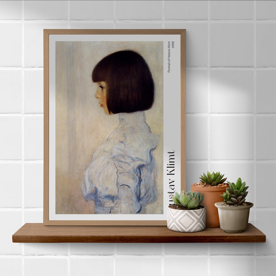 Portrait d'Hlne Poster by Moryarty - Oil Painting canvas print
