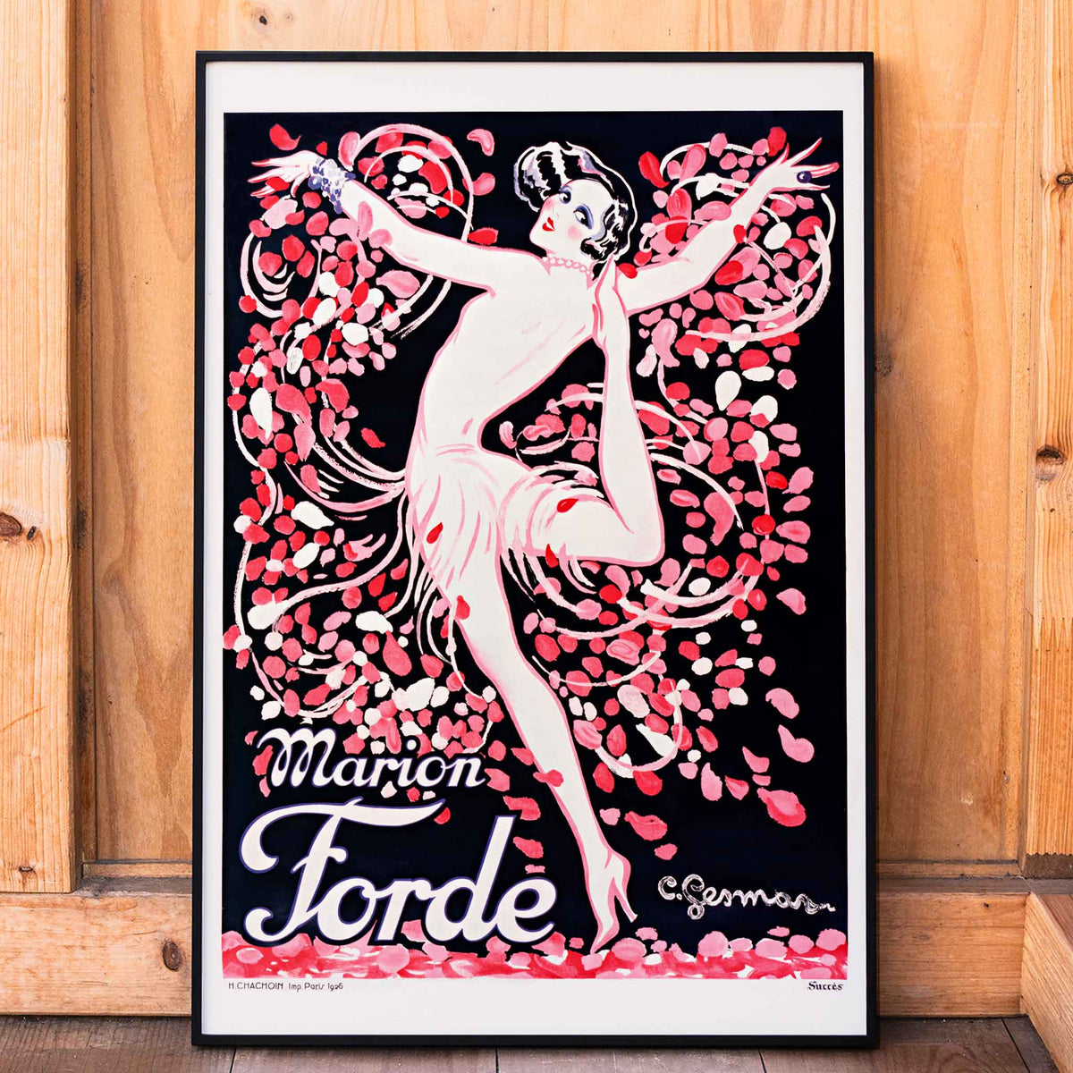 Marion Forde Poster by Moryarty - Oil Painting canvas print