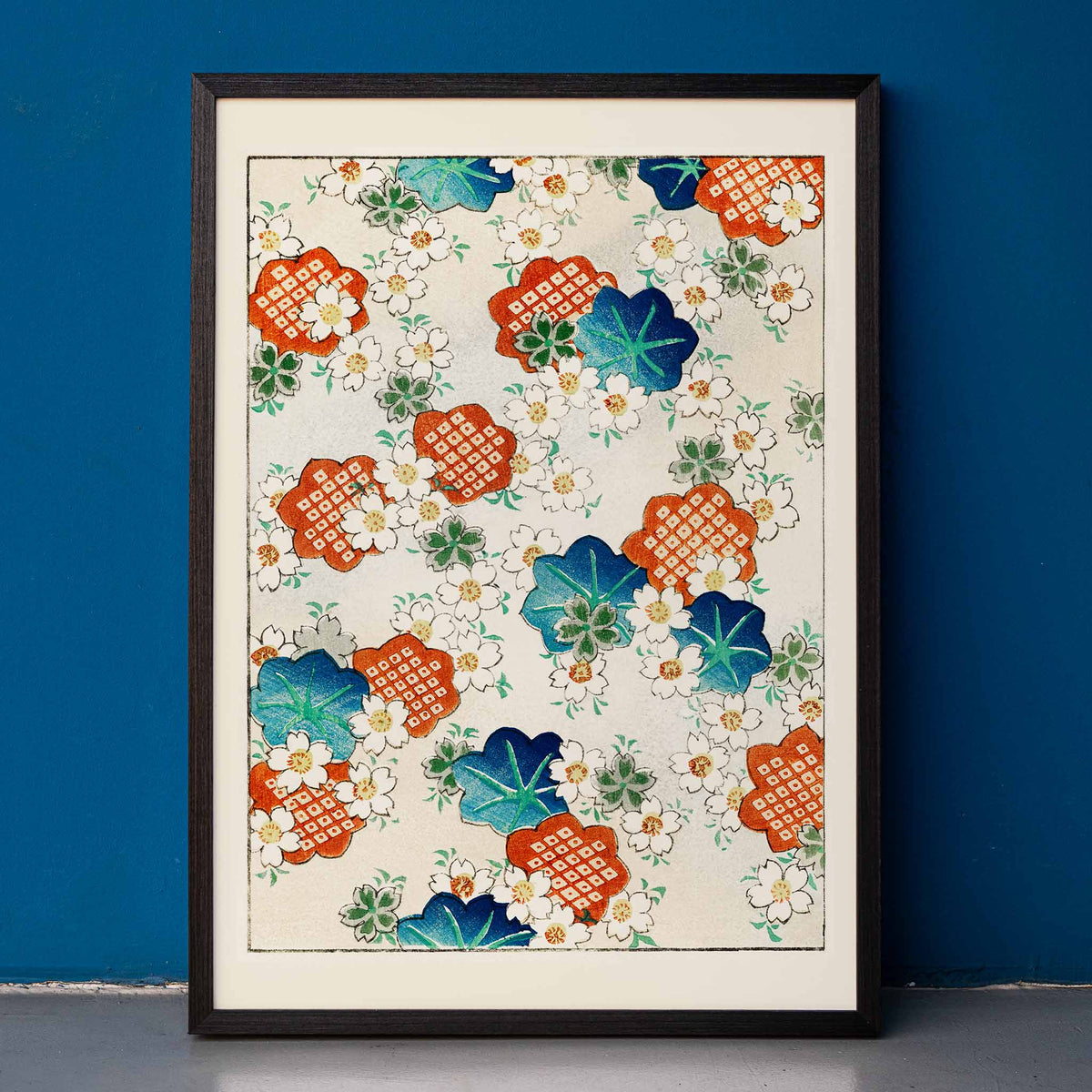 Motif floral Poster by Moryarty - Oil Painting canvas print