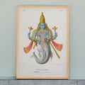 Matsyavatara Poster by Moryarty - Oil Painting canvas print