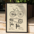 Brevet de bicyclette Poster by Moryarty - Oil Painting canvas print