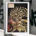 Le Tigre de Ryokoku Poster by Moryarty - Oil Painting canvas print