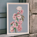 Fleur de cerisier Poster by Moryarty - Oil Painting canvas print