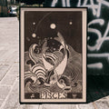 Poissons Poster by Moryarty - Oil Painting canvas print