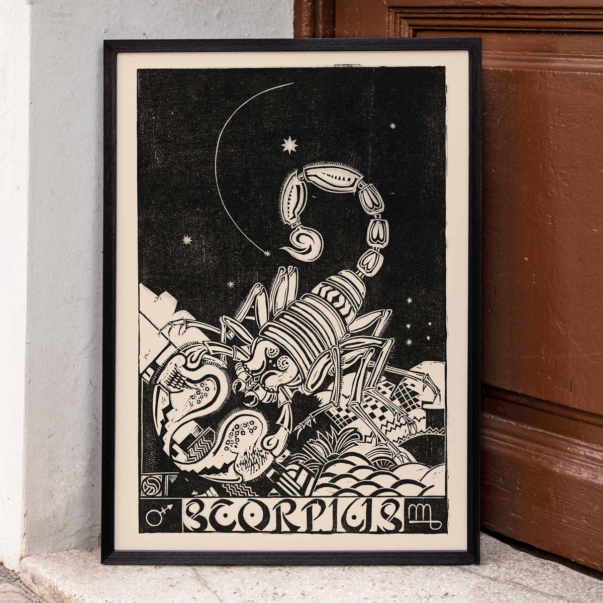 Scorpius Poster by Moryarty - Oil Painting canvas print