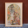 Salammb  L'Incantation Poster by Moryarty - Oil Painting canvas print