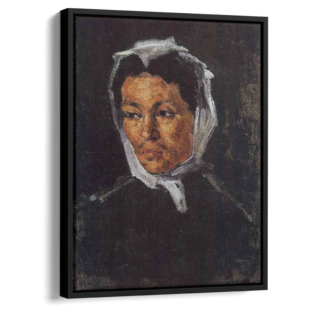 The Artist's Mother 1867 by Paul Cezanne by Paul Cezanne - Post-Impressionist canvas print
