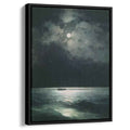 The Black Sea at night 1879 by Ivan Aivazovsky by Ivan Aivazovsky - Oil Painting canvas print