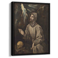 The Ecstasy of St. Francis of Assisi 1600 by El Greco by El Greco - Oil Painting canvas print