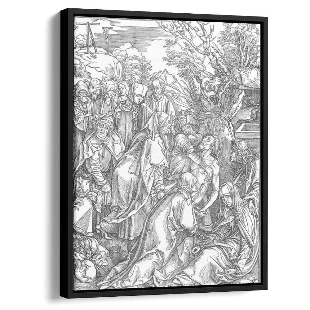 The Entombment 1497 by Albrecht Durer by Albrecht Durer - Renaissance canvas print