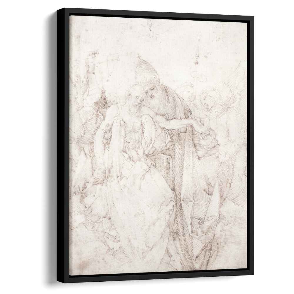 The Holy Trinity 1515 by Albrecht Durer by Albrecht Durer - Renaissance canvas print