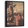 The Marchese del Vasto Addressing his Troops 1541 by Titian by Titian - Renaissance canvas print