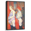 The Medical Inspection 1894 by Henri de Toulouse-Lautrec by Henri de Toulouse-Lautrec - Post-Impressionist canvas print