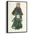 The Red Cape 1894 by Maurice Prendergast by Maurice Prendergast - Oil Painting canvas print