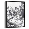 The Small Courier 1496 by Albrecht Durer by Albrecht Durer - Renaissance canvas print