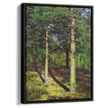 The Sun lit Pines 1886 by Ivan Shishkin by Ivan Shishkin - Russian Realist canvas print