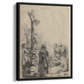 The tribute money 1635 by Rembrandt by Rembrandt - Baroque canvas print