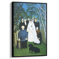The wedding party 1905 by Henri Rousseau by Henri Rousseau - Naive Art canvas print