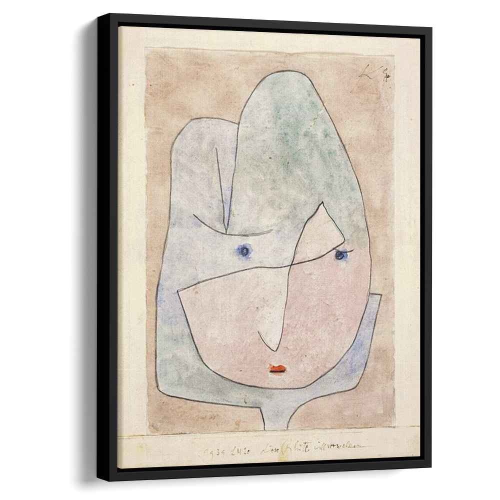This flower wishes to fade 1939 by Paul Klee by Paul Klee - Abstract canvas print